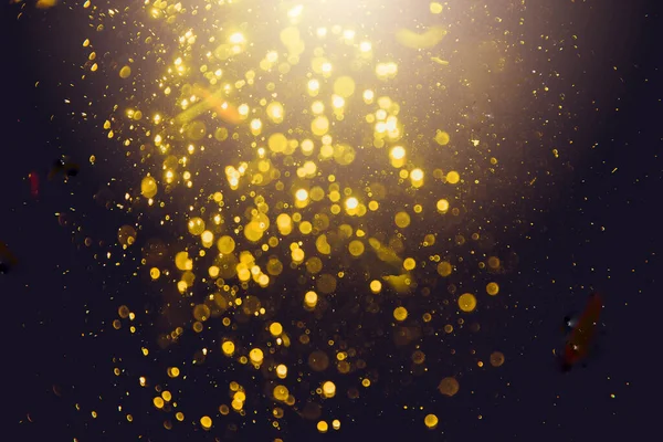 Doğal su dokusundan Bokeh altını