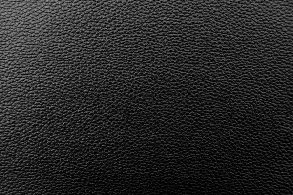 Textura Cuero Negro Fondo — Foto de Stock