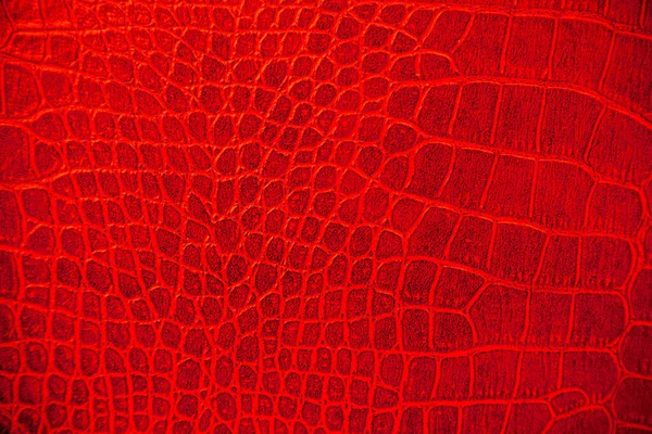 Red Skin Leather Texture Use Background — Stock Fotó