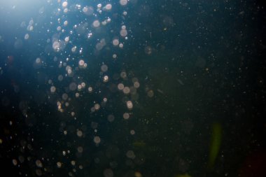 Siyah arka planlı soyut siyah defocus bokeh simli vintage ışıklar