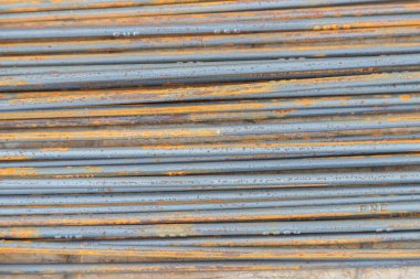 steel with rust texture for background