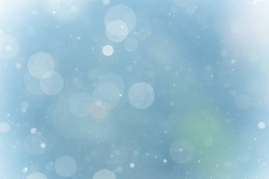 Fantezi soyut bulanık mavi ışık bokeh renkli parlak arka plan kullanımı