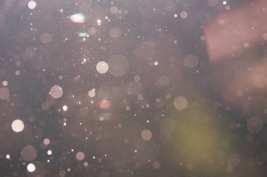 Fantezi soyut bulanık altın ışık bokeh renkli ışıltı arka plan kullanımı