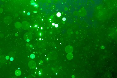 yeşil bokeh doğal siyah arkaplan