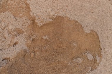 İnşaat için kahverengi kum dokusu