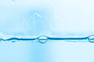 Arkaplan için Su altı Mavi Kabarcıkları kullanılıyor