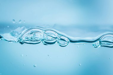 Arkaplan için Su altı Mavi Kabarcıkları kullanılıyor