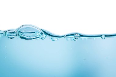 Arkaplan için Su altı Mavi Kabarcıkları kullanılıyor