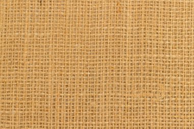 Klasik kenevir şerit deseni ya da çuval bezi kumaşı ya da kenevir çuvalı dokusu arkaplanı