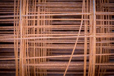 Arkaplan için paslı desenli çelik