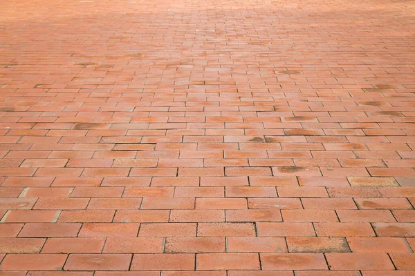 Old Brick Flooring Pattern Texture Background — 스톡 사진