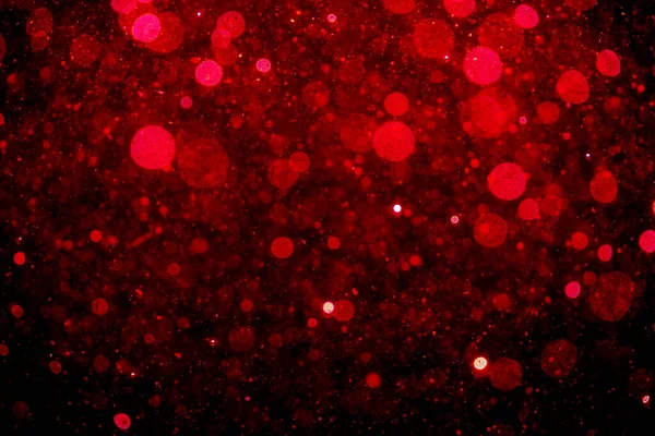 Beautiful Red Glitter Vintage Lights Background — Fotografia de Stock