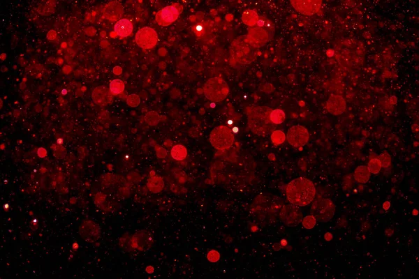 Beautiful Red Glitter Vintage Lights Background — Foto Stock