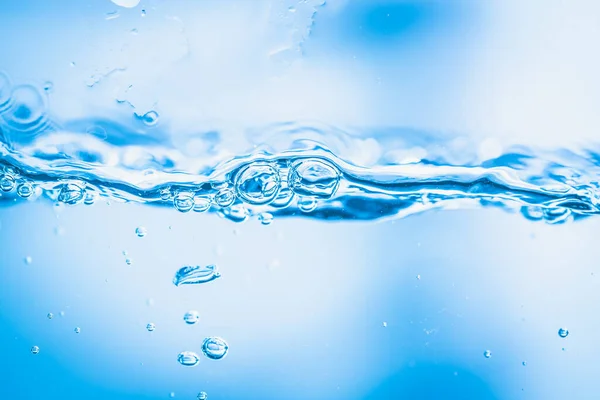 Bubbles Air Fresh Blue Water Use Background — Fotografia de Stock