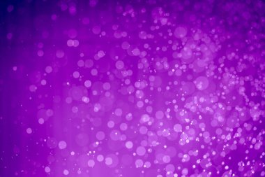 Soyut menekşe mor parıltılı ışıklar Odaklanmış bokeh arkaplanı