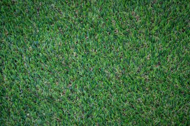 Yeşil yapay çim zemin arka planı