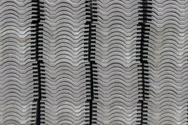 Stack of roofing tiles texture background