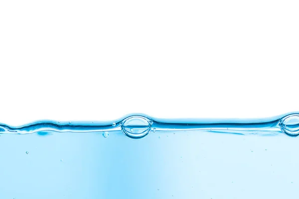 Víz Alatti Levegő Kék Bubbles Használja Háttér — Stock Fotó