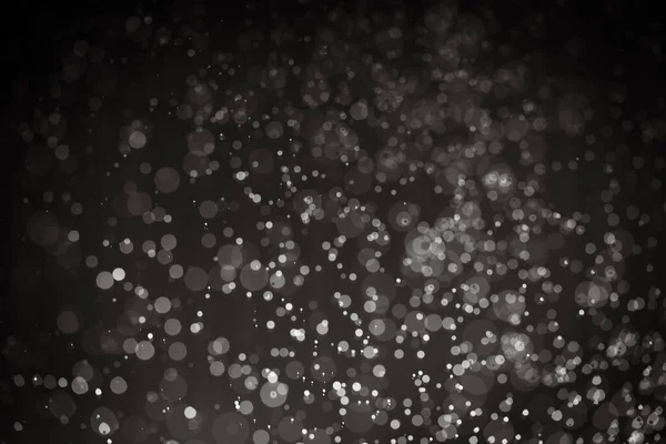 Abstract Black Bokeh Black Background — Stok fotoğraf