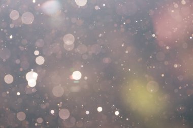 Fantezi soyut bulanık altın ışık bokeh renkli ışıltı arka plan kullanımı