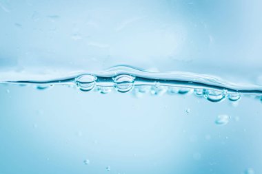 Arkaplan için Su altı Mavi Kabarcıkları kullanılıyor