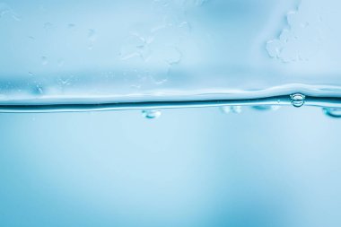 Arkaplan için Su altı Mavi Kabarcıkları kullanılıyor