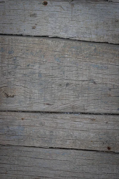 Arkaplanda Çatlaklar Çiviler Olan Eski Ahşap Desen — Stok fotoğraf