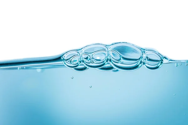 Підводні Повітряно Блакитні Бульбашки Використовують Тла — стокове фото