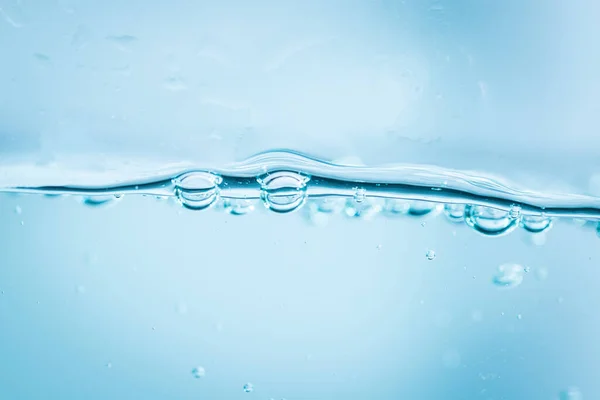 水下空气蓝色气泡用作背景图 — 图库照片
