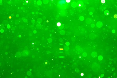 Fantezi soyut bulanık yeşil ışık bokeh renkli arkaplan için ışıltı kullanımı