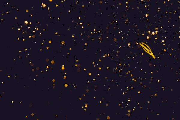Arany Elmosódott Csillogás Fények Elvont Bokeh Merry Christmas Szilveszter Háttér — Stock Fotó