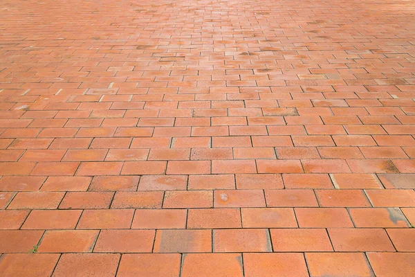 Old Brick Flooring Pattern Texture Background — Foto Stock