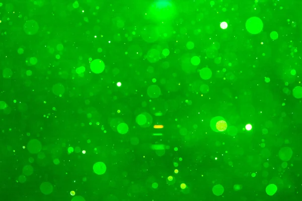 Fantasia Abstrato Borrão Verde Bokeh Luzes Colorido Brilho Uso Para — Fotografia de Stock