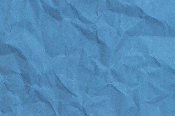 Papel Azul Con Fondo Textura Arrugas —  Fotos de Stock