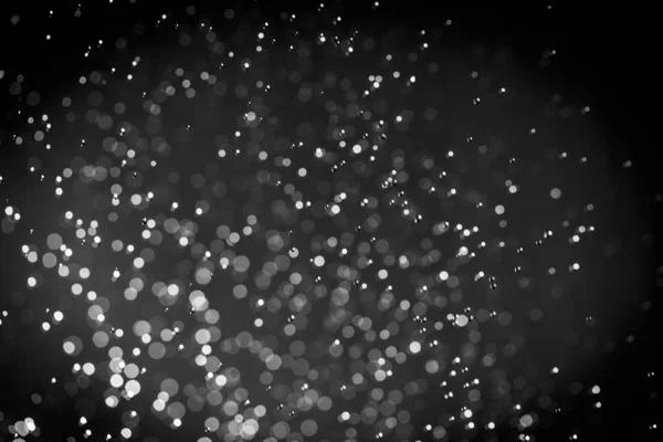 Bokeh Noir Abstrait Avec Fond Noir — Photo