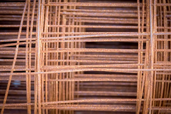 Arkaplan için paslı desenli çelik