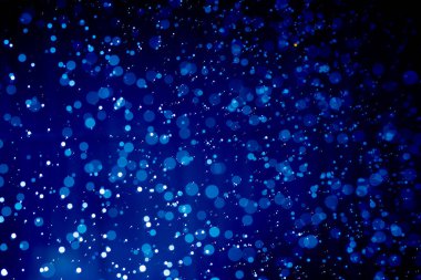 Su arkaplanı tarafından oluşturulan soyut mavi bokeh