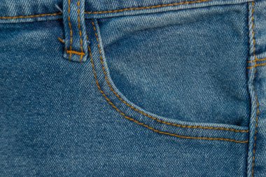 Arka plan için kot pantolon cep deseni