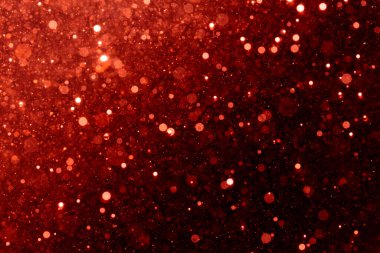 Kırmızı bokeh ışık desenli simli arkaplan
