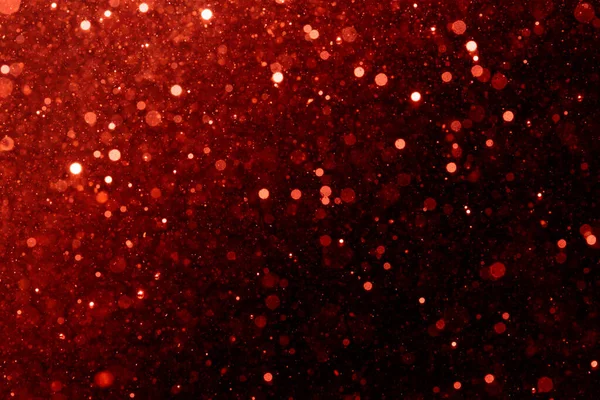 Rosso Bokeh Luce Texture Sfondo Glitter — Foto Stock