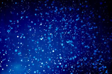 Su arkaplanı tarafından oluşturulan soyut mavi bokeh