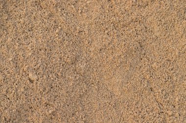 İnşaat dokusu arkaplanı için kum yığını