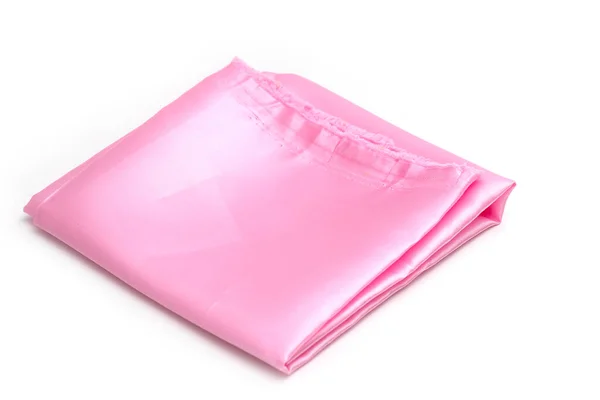 Textura Tela Estampada Rosa Sobre Fondo Blanco — Foto de Stock