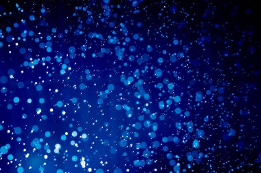 Su arkaplanı tarafından oluşturulan soyut mavi bokeh