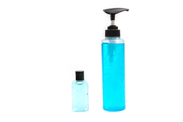 酒精凝胶瓶用于清洁和消毒 Covid 19型病毒 — 图库照片