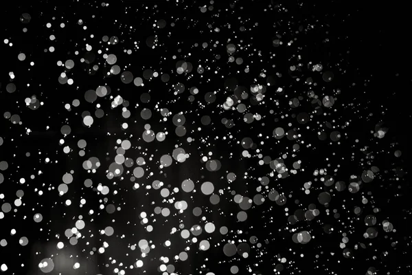 Abstract Black Bokeh Created Water Background — Stock Photo, Image