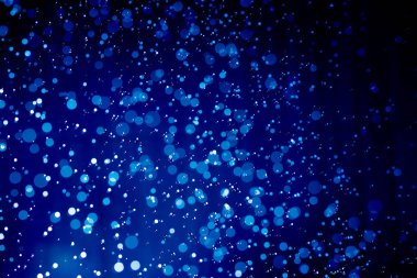 Su arkaplanı tarafından oluşturulan soyut mavi bokeh