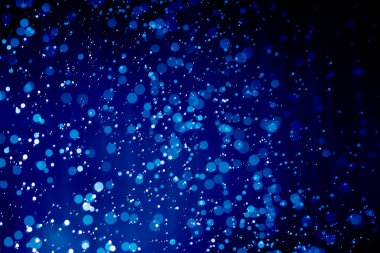 Su arkaplanı tarafından oluşturulan soyut mavi bokeh