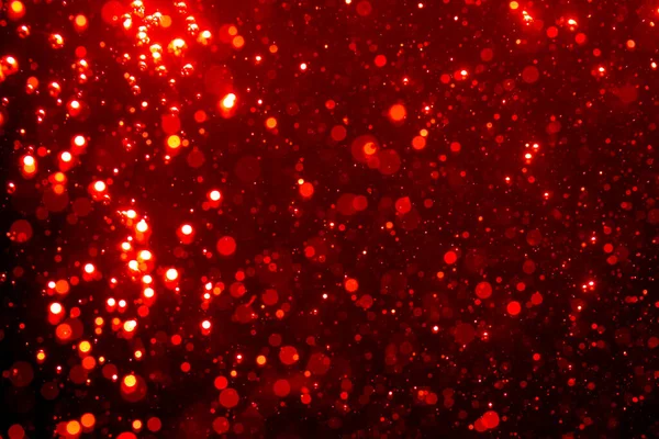 Abstract Bokeh Roșu Fundal Negru — Fotografie, imagine de stoc
