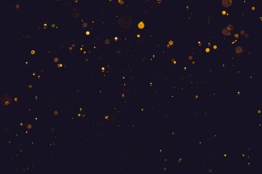 Kutlama arka planı için Bokeh 'in ışıldayan yıldızları